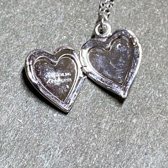 Sterling Silver 925 18” necklace with Heart locket - Picture 5 of 5
